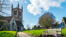 Pictured: St Andrew's Church, a Church of England location in Surrey